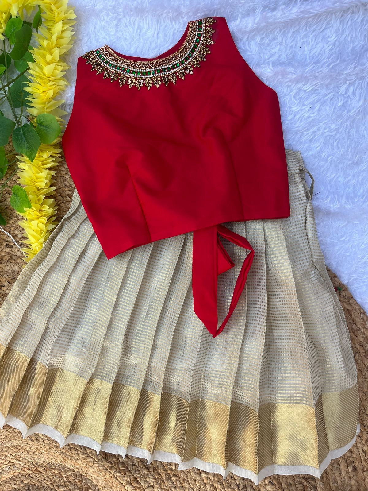 Stylish Little Wonder Pattu Pavadai