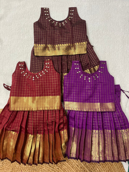 Floral Embroidery Tissue Silk