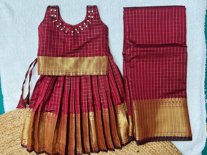 Floral Embroidery Tissue Silk