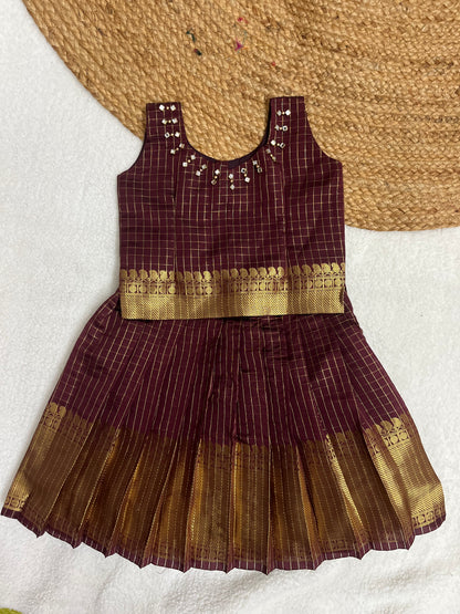 Floral Embroidery Tissue Silk